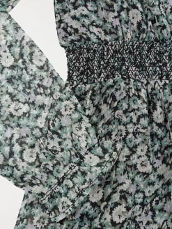 Robe voile fleuri fille (XXS-M)