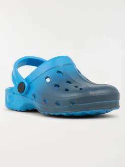 Sabot plastique bleu garçon (24-30)