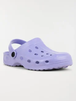Sabot plastique femme violet (36-41)