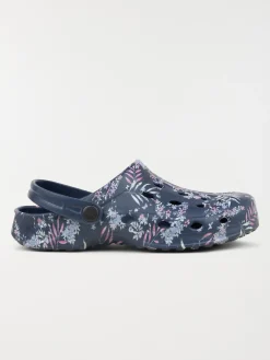 Sabot plastique fleurie femme (36-41)
