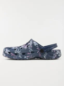 Sabot plastique fleurie femme (36-41)
