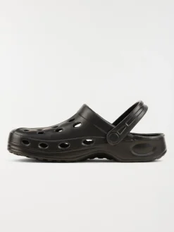 Sabot plastique noir femme (36-41)