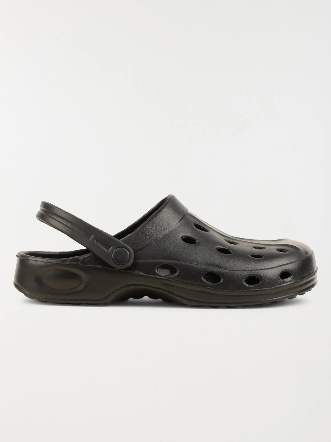 Sabot plastique noir homme (40-46)