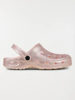 Sabot plastique paillette fille (31-36)