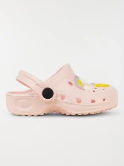 Sabot plastique rose fille (20-24)