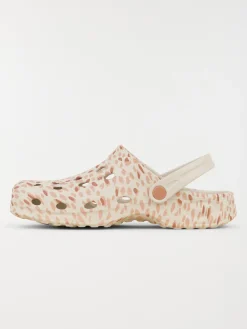 Sabots imprimés plastiques femme (36-41)