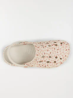 Sabots imprimés plastiques femme (36-41)