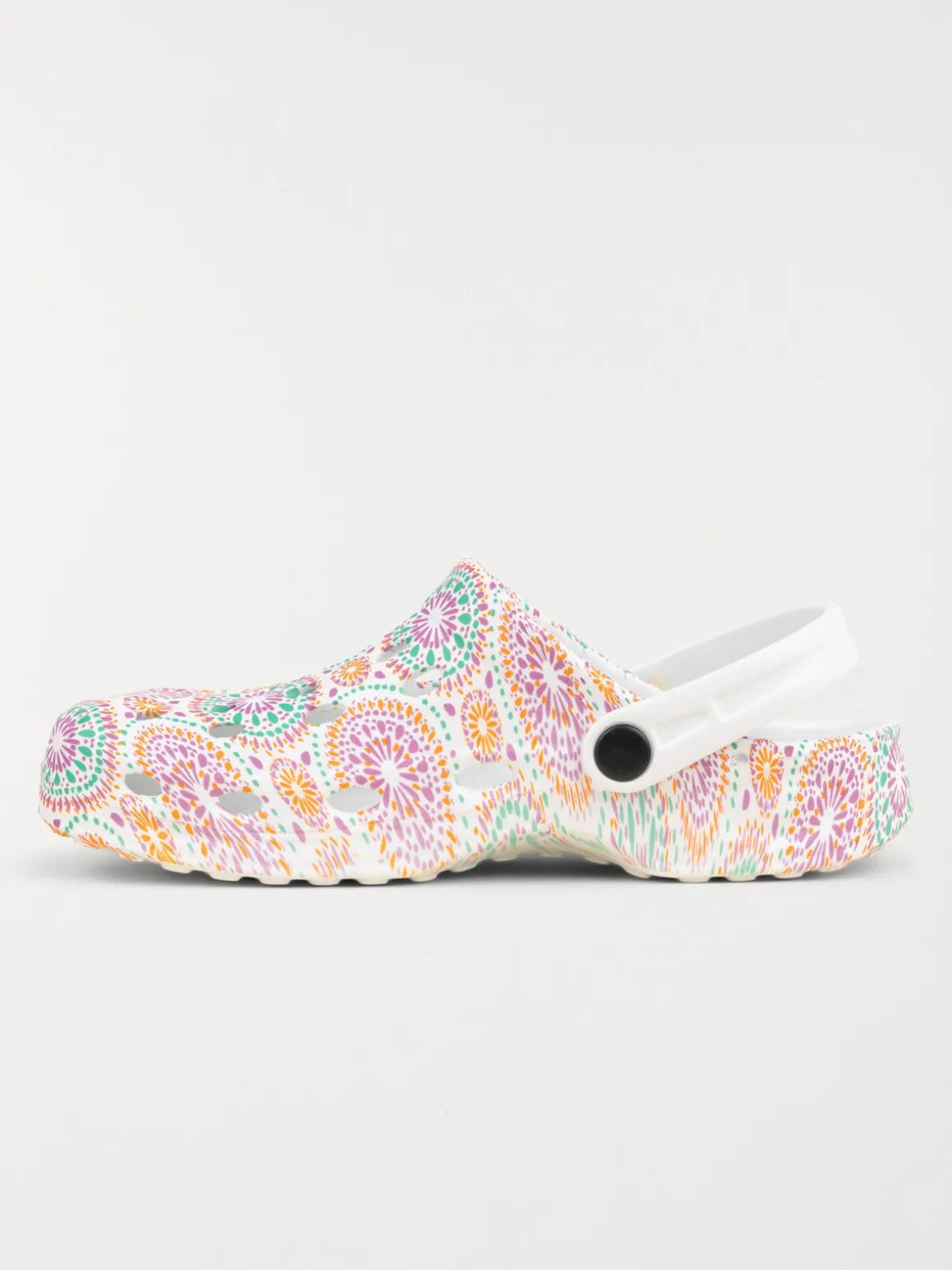 Sabots imprimés plastiques femme (36-41)