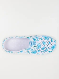 Sabots plastiques fleuris femme (36-41)