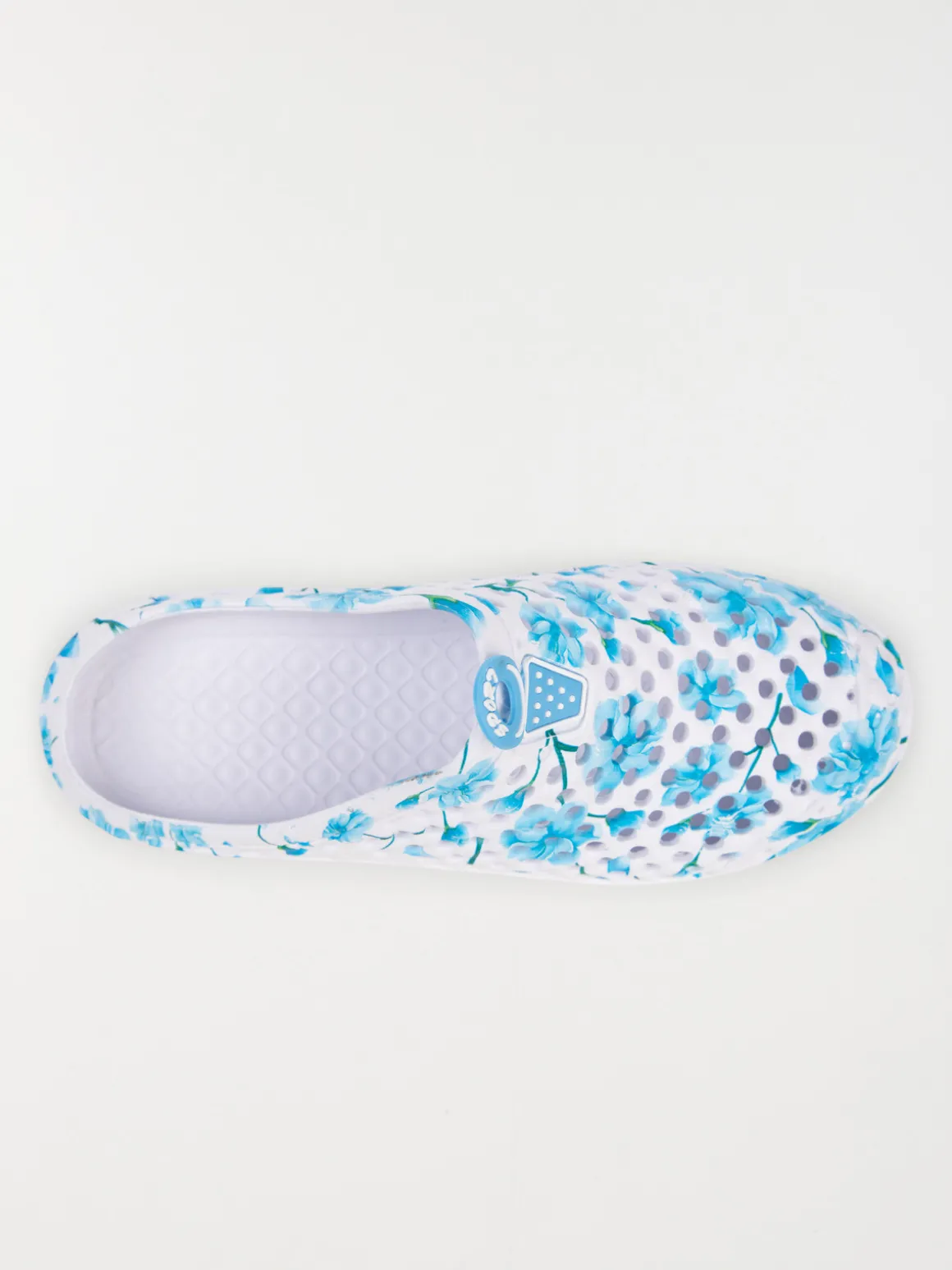 Sabots plastiques fleuris femme (36-41)