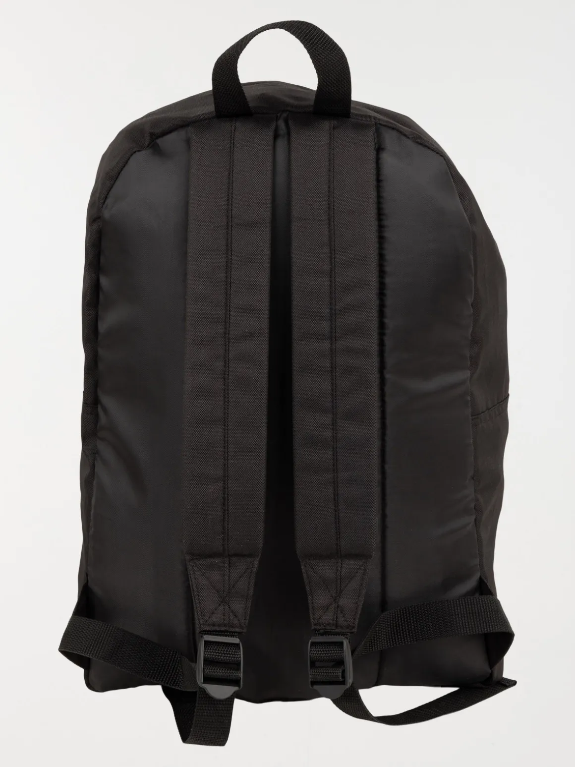 Sac à dos noir poche avant zippé