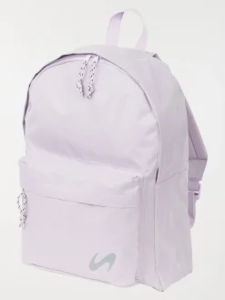 Sac à dos violet poche avant zippée