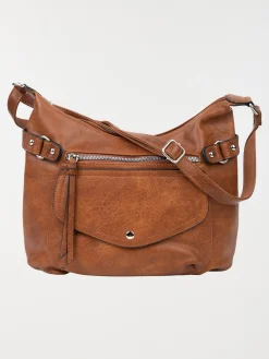 Sac à main bandoulière multipoches femme