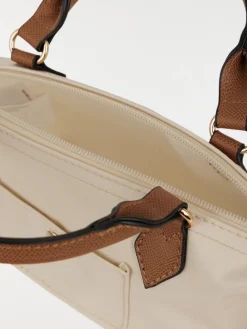 Sac à main bi-matière femme