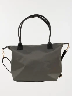 Sac à main bi-matière femme