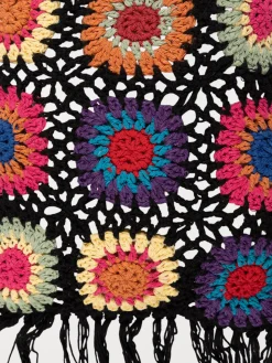 Sac à main femme crochet coloré