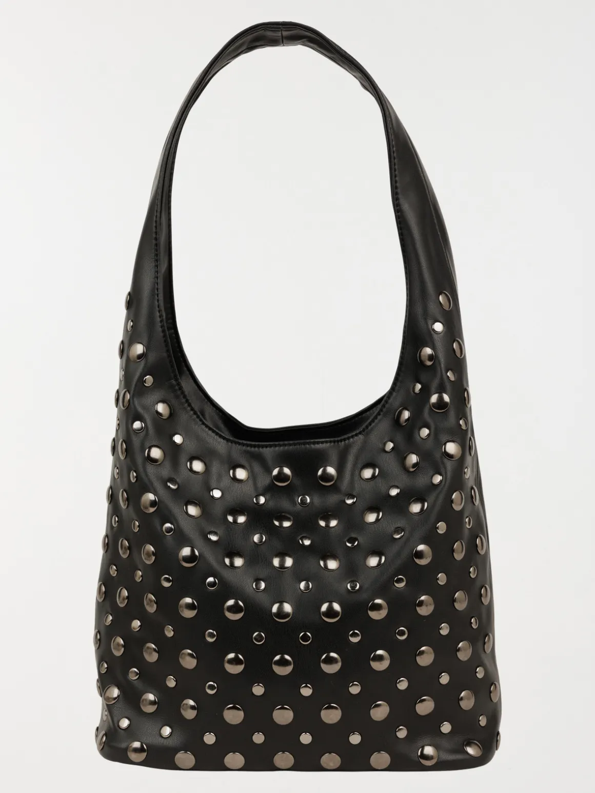 Sac à main souple avec clous femme