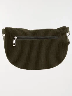 Sac banane velours femme