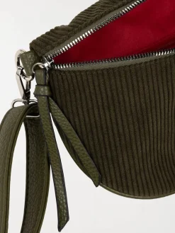 Sac banane velours femme