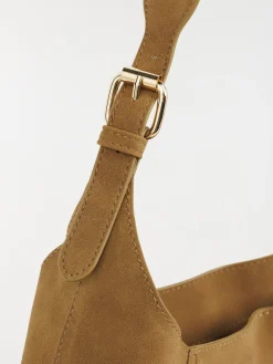 Sac main anse avec boucles femme