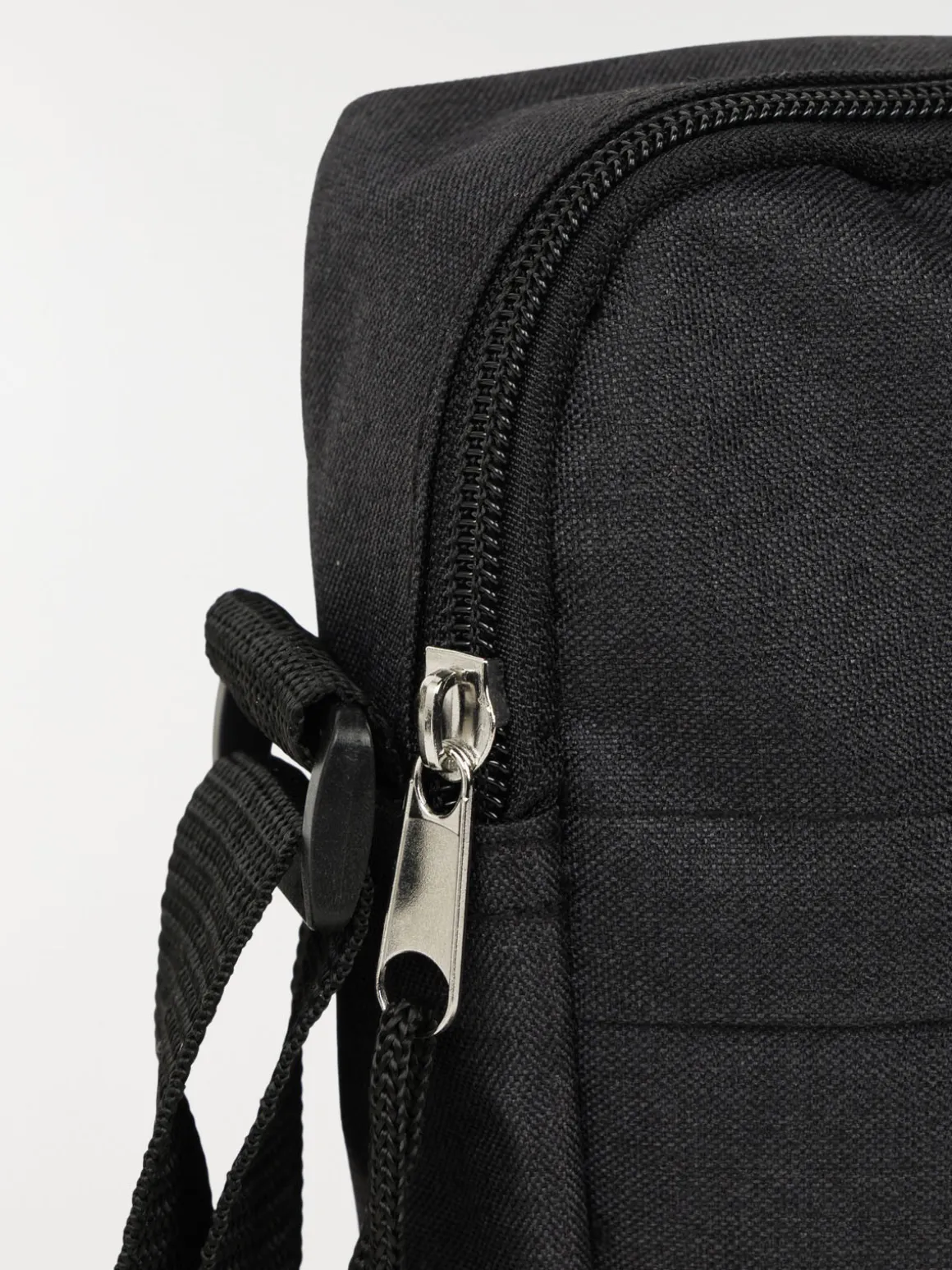 Sacoche noire bandoulière homme