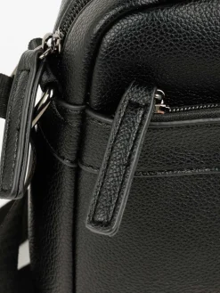 Sacoche noire réglable homme