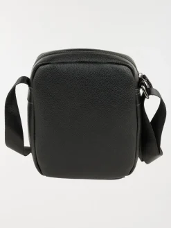 Sacoche noire réglable homme