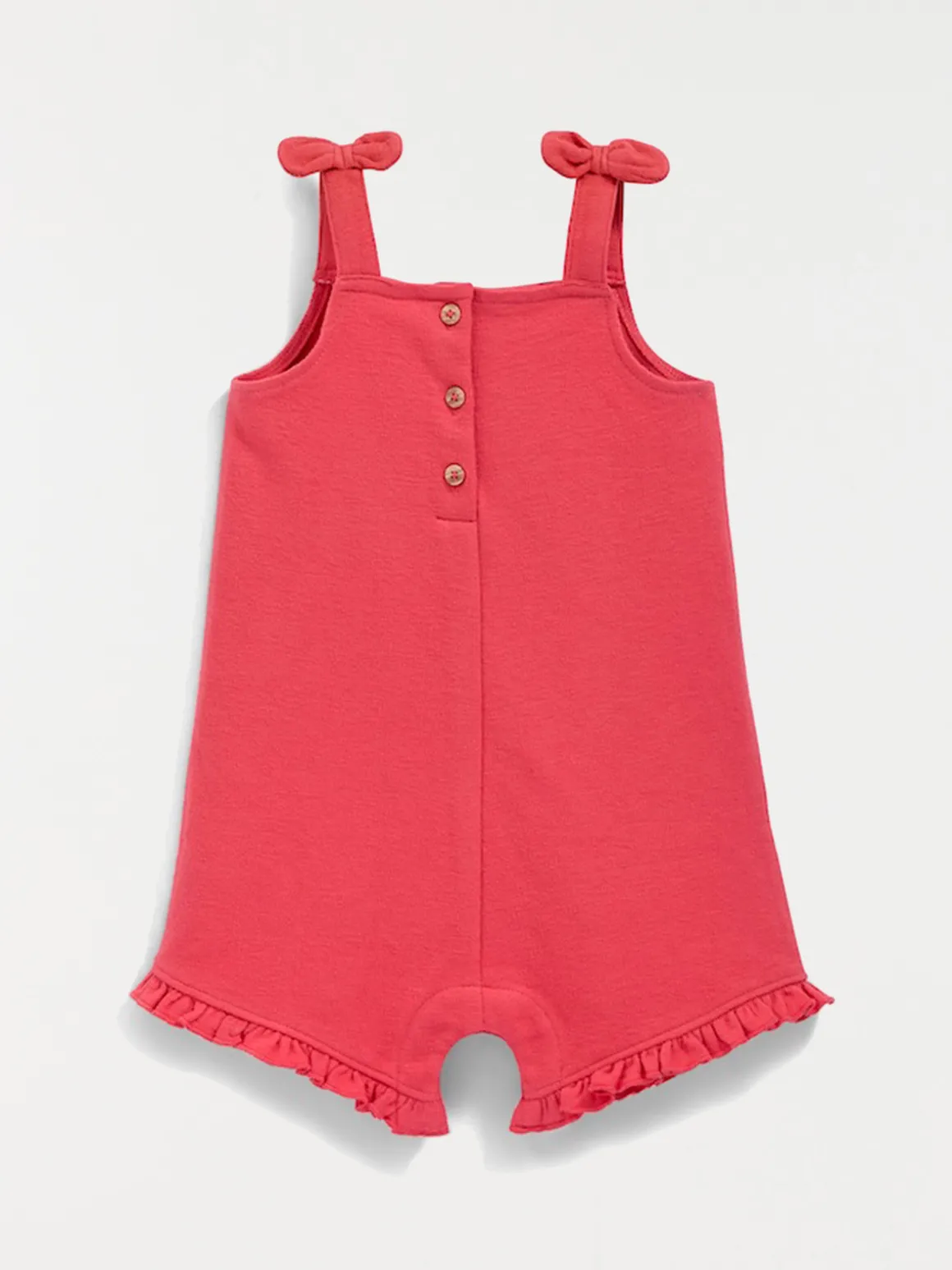 Salopette bretelles noeuds fille (3-36M)