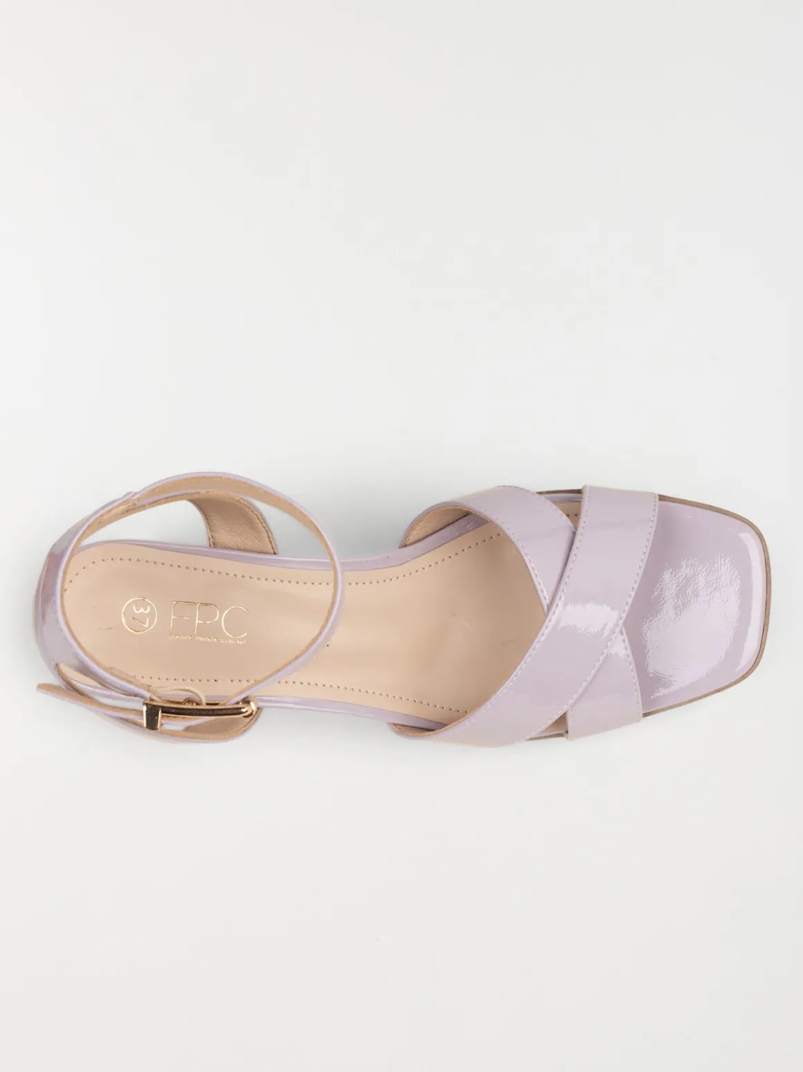 Sandale à talon haut lilas femme (36-41)