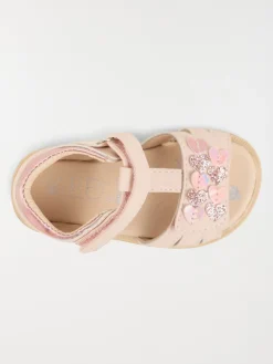 Sandale bébé rose fille (19-23)