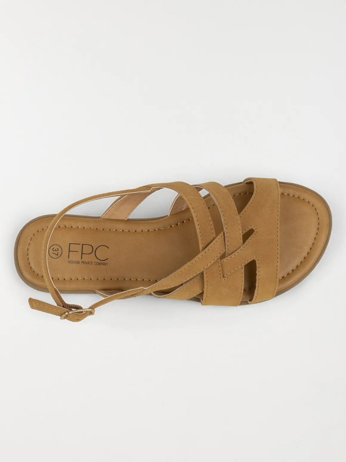 Sandale brides entrelacées femme (36-41)