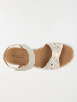 Sandale compensée scratch femme (36-41)