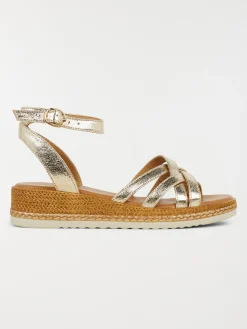 Sandale doré femme (36-41)