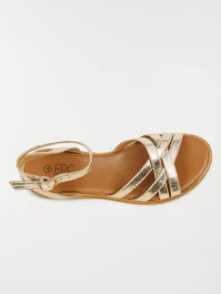 Sandale doré femme (36-41)