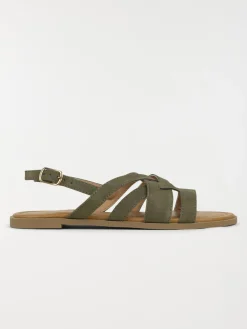 Sandale femme brides entrelacées (36-41)