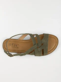 Sandale femme brides entrelacées (36-41)