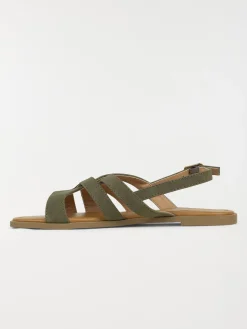 Sandale femme brides entrelacées (36-41)