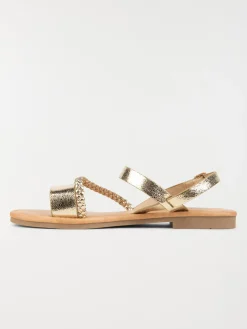 Sandale gold fantaisie femme (36-41)