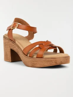 Sandale marron femme (36-41)