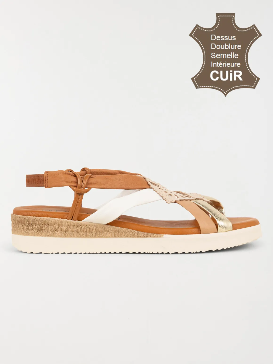 Sandale multicolore femme (36-41)