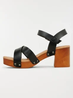 Sandale noire femme (36-41)
