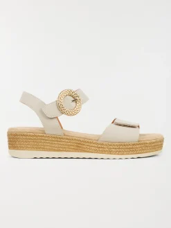 Sandale plateforme blanche femme (36-41)