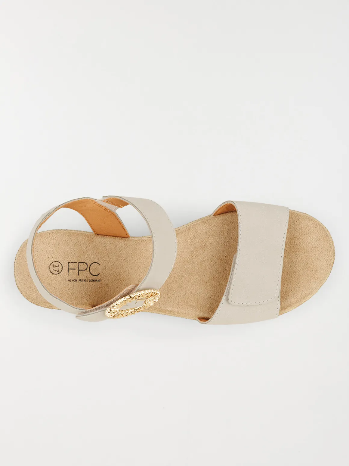 Sandale plateforme blanche femme (36-41)