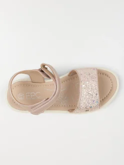 Sandale rose plateforme fille (31-36)