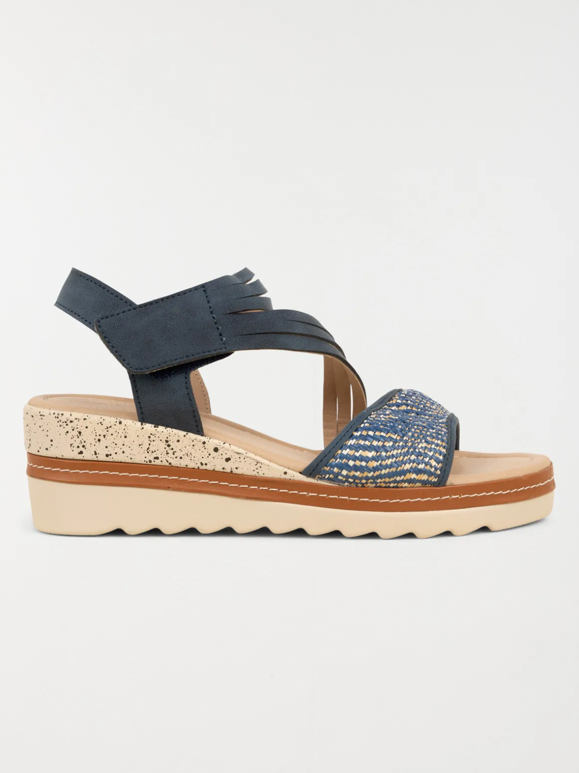 Sandale semelle compensée femme (36-41)