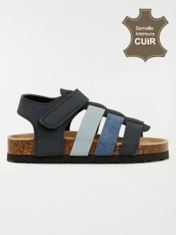 Sandale tricolore garçon (24-30)