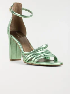 Sandale verte femme talon (36-41)
