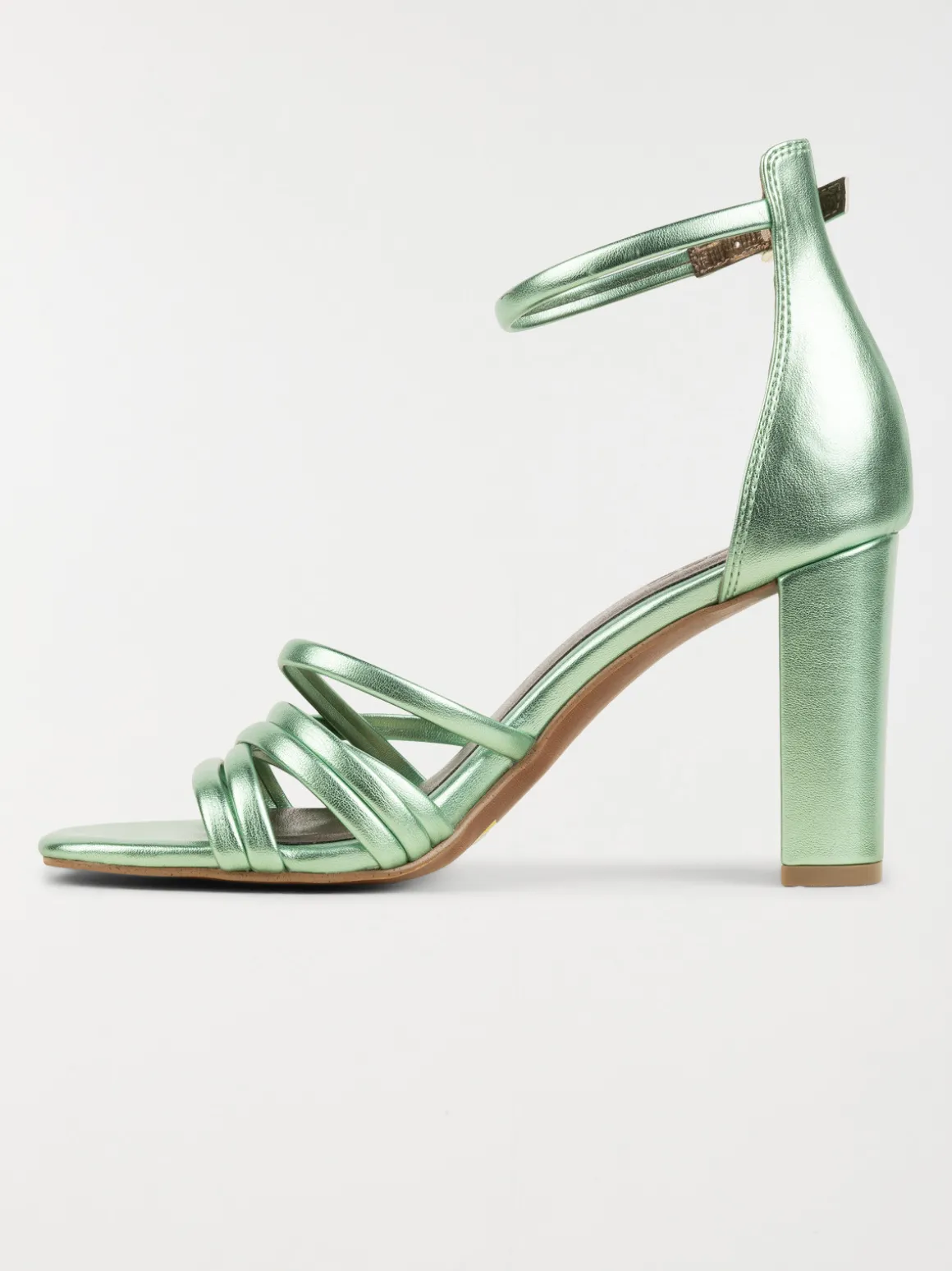 Sandale verte femme talon (36-41)