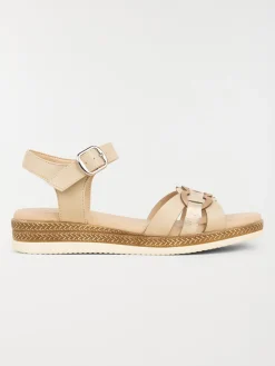Sandales à brides tressées femme (36-41)