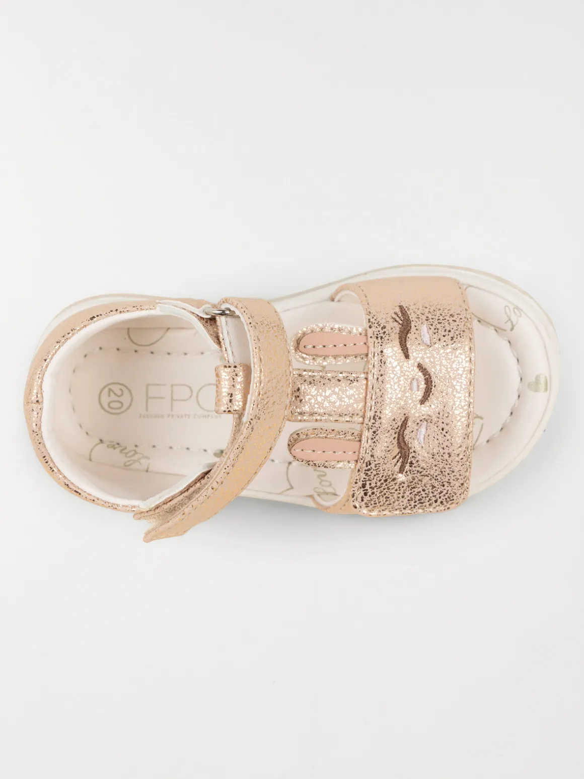 Sandales à scratchs lapin fille (19-23)
